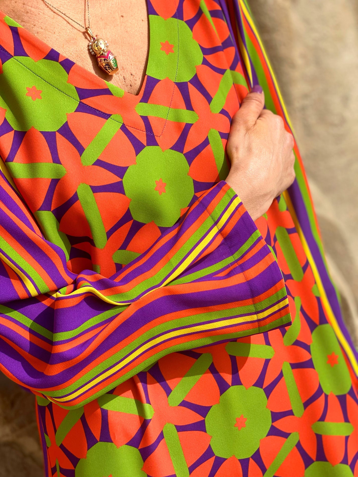 ADELIA Caftan Dress