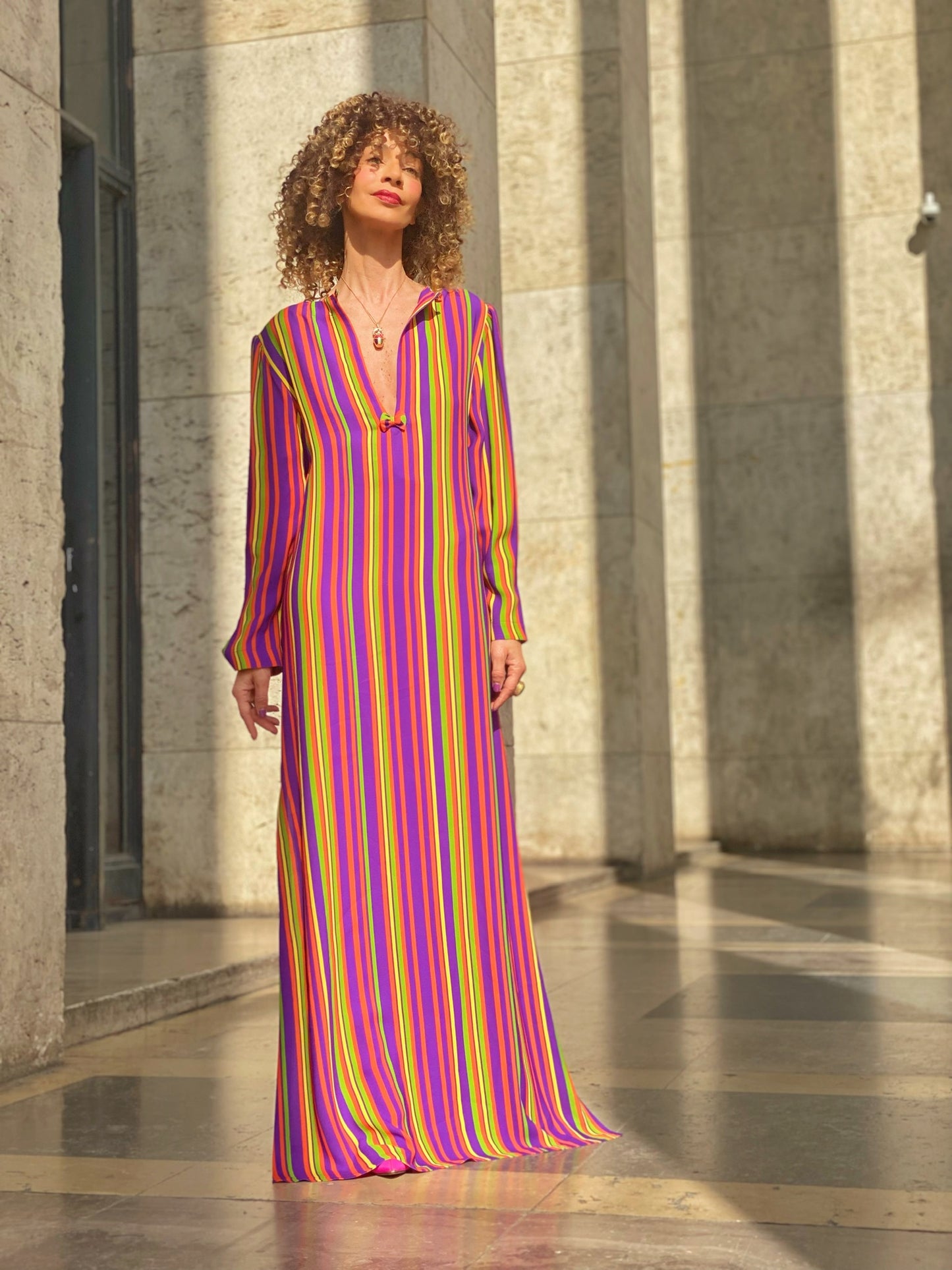 ADELIA Caftan Dress